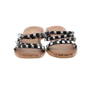 Nicole Miller New York Coralinne Studded Sandals 8.5 EUC